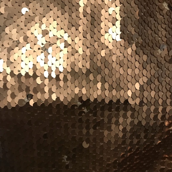 Charlotte Russe Gold sequin top🔥 - Picture 5 of 7